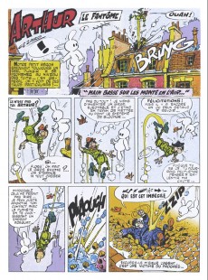 Extrait de Arthur le fantôme justicier (Cézard, Éditions du Taupinambour) -10- Les fiche la frousse