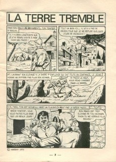 Extrait de Tom Tempest (Arédit) -26- La terre tremble