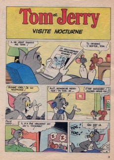 Extrait de Tom et Jerry (Poche) -58Bis- Visite nocturne