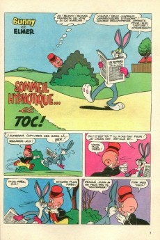 Extrait de Bugs Bunny (Magazine Géant - 2e série - Sagédition) -57- Sommeil hypnotique... et toc !