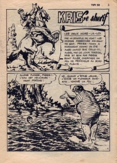 Extrait de Tipi (Aventures et Voyages) -50- Kris le Shérif - Les deux hors-la-loi