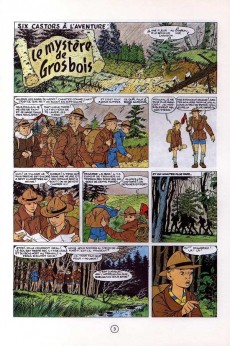 Extrait de La patrouille des Castors - La collection (Hachette) -1a- Le mystère de Grosbois