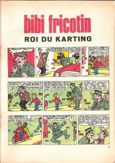 Extrait de Bibi Fricotin (2e Série - SPE) (Après-Guerre) -58a72- Bibi Fricotin roi du karting
