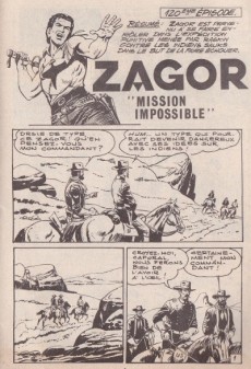Extrait de Yuma (1re série - Lug) -194- Zagor - Mission impossible