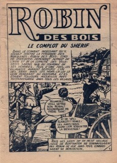 Extrait de Robin des bois (Jeunesse et vacances) -83- Le complot du shérif