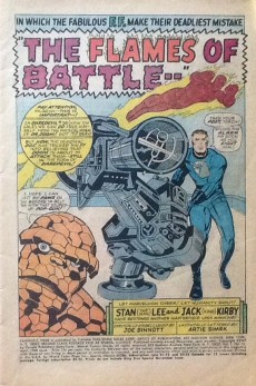 Extrait de Fantastic Four Vol.1 (1961) -73- 