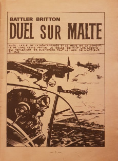 Extrait de Battler Britton (Impéria) -210- Duel sur Malte
