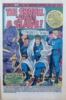 Extrait de Fantastic Four Vol.1 (1961) -90- The Skrull Takes a Slave!