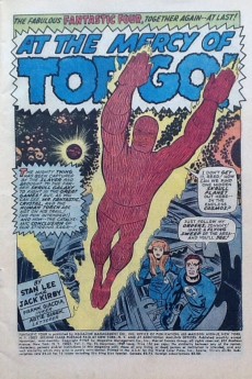 Extrait de Fantastic Four Vol.1 (1961) -93- At the mercy of Torgo!