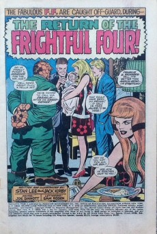 Extrait de Fantastic Four Vol.1 (1961) -94- The return of the frightful four!