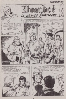 Extrait de Ivanhoé (1re Série - Aventures et Voyages) -203- La grande embuscade