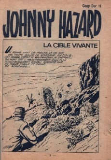 Extrait de Coup dur (Aventures et Voyages) -11- Johnny Hazard - La cible vivante