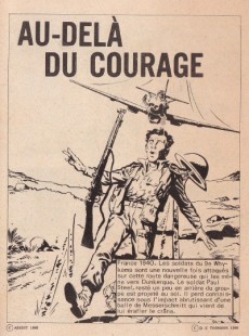 Extrait de Commando (Artima / Arédit) -266- Au-delà du courage