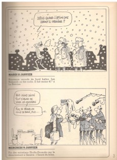 Extrait de Barricatures -6- L'Année 1985 à traits tirés