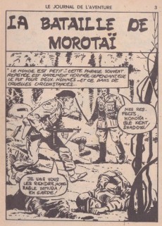 Extrait de Le journal de l'aventure (2e Série - Lutèce) -18- La bataille de Morotaï