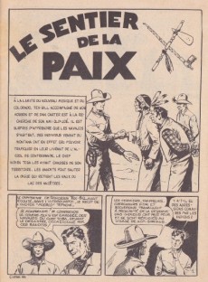 Extrait de Tex Bill (Arédit) -33- Le sentier de la paix