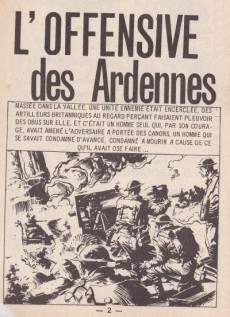 Extrait de Recif (Les éditions de poche) -5- L'offensive des Ardennes