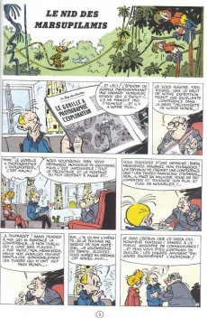 Extrait de Spirou et Fantasio -12b1989- Le nid des marsupilamis