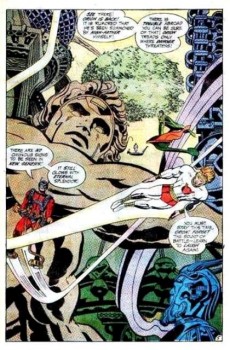 Extrait de New Gods Vol.1 (1971) -1- Orion fights for earth