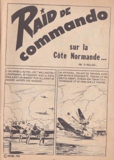 Extrait de Dynamic (Toni Cyclone - Artima) -119- Raid de commando sur la Côte Normande...
