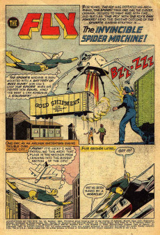 Extrait de Adventures of the Fly (1960) -15- Issue # 15