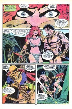 Extrait de Red Sonja Vol.1 (1977) -11- Red lace part 2: sightless in a strange land!