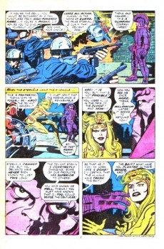 Extrait de The eternals vol.1 (1976) -6UK- Gods and men at city college!