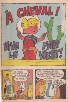 Extrait de Dennis la malice (2e Série - SFPI) (1972) -11- À cheval ! Vive le Far West !