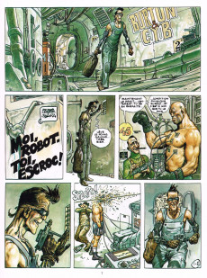 Extrait de Burton & Cyb -1- Escrocs de l'espace