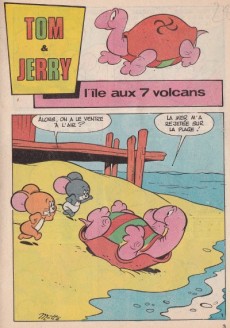 Extrait de Tom et Jerry (Poche) -54- L'île aux 7 volcans
