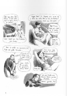 Extrait de Les aventures, planches à la première personne