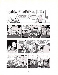 Extrait de Calvin et Hobbes -12- Quelque chose bave sous le lit !