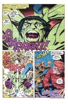 Extrait de The eternals vol.1 (1976) -14UK- Ikaris and the cosmic powered hulk