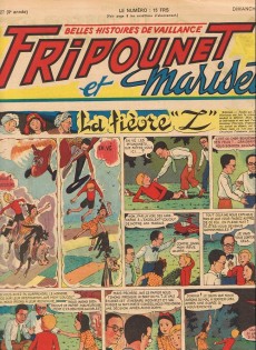 Extrait de (Recueil) Fripounet et Marisette -492- Album 1949 2e semestre (recueil des n°27 à 52)