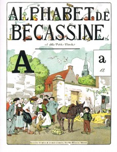 Extrait de Bécassine (Hachette) -28a2015- Alphabet de Bécassine