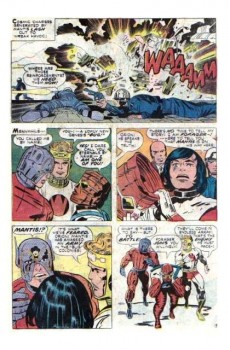 Extrait de New Gods Vol.1 (1971) -10- Earth... the doomed dominion