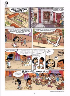 Extrait de Cléo, la petite pharaonne -1- La petite / grande pharaonne