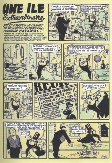 Extrait de Les aventures du Professeur Cataral -1- Cataral et son plésiosaure