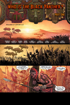 Extrait de Black Panther Vol.4 (2005) -INT01- Who Is the Black Panther?