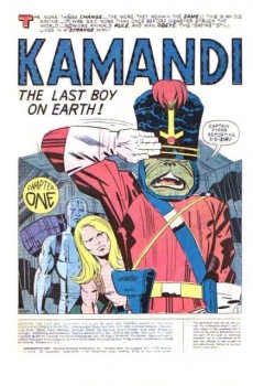 Extrait de Kamandi, The Last Boy On Earth (1972) -28- Enforce the atlantic testament!