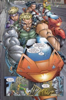 Extrait de Cyberforce (1993) -30- Devil's reign interlude