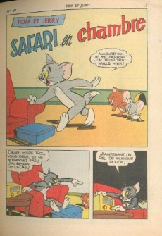Extrait de Tom et Jerry (Puis Tom & Jerry) (2e Série - Sage) -47- Safari en chambre
