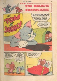 Extrait de Tom et Jerry (Puis Tom & Jerry) (2e Série - Sage) -1- Une Maladie Contagieuse