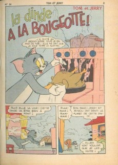 Extrait de Tom et Jerry (Puis Tom & Jerry) (2e Série - Sage) -34- La dinde à la bougeotte !