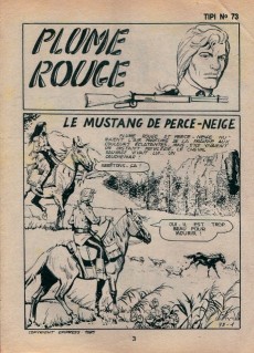 Extrait de Tipi (Aventures et Voyages) -73- Plume Rouge - Le mustang de Perce-Neige
