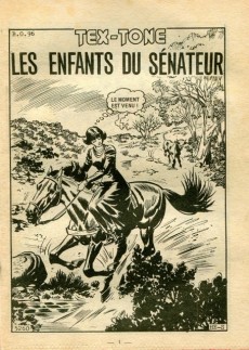 Extrait de Tex-Tone (Impéria) -316- Les enfants du Sénateur