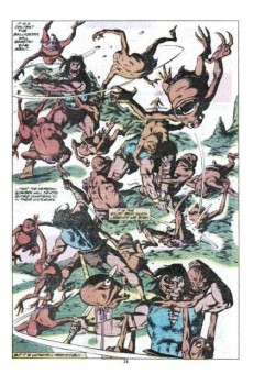 Extrait de Conan the Barbarian Vol 1 (1970) -123- The horror beneath the hills!