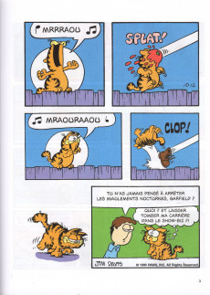 Extrait de Garfield (Dargaud) -7Été2015- La diète, jamais !