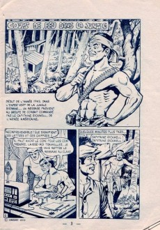 Extrait de Vigor (Artima/Arédit) -196- Coup de feu dans la jungle