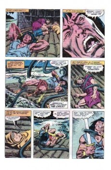 Extrait de Conan the Barbarian Vol 1 (1970) -136- The river of death
